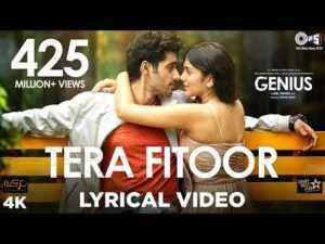 Tera Fitoor Song Lyrics in Hindi