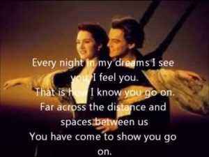 Titanic Song My Heart Will Go On Lyrics